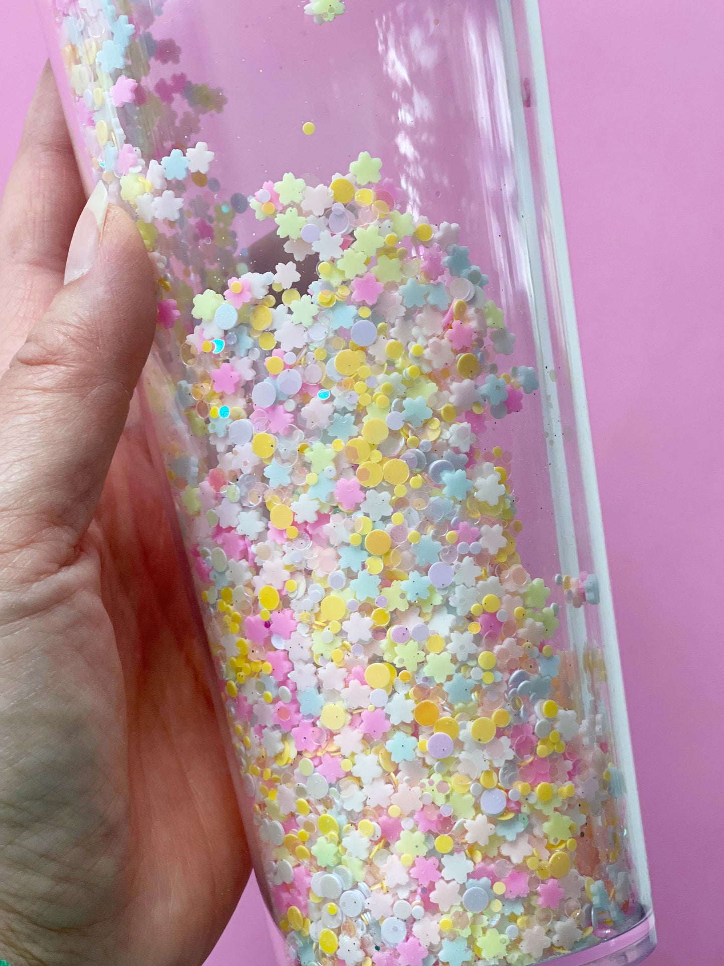 Mega Cup Glitter Confetti Sakura