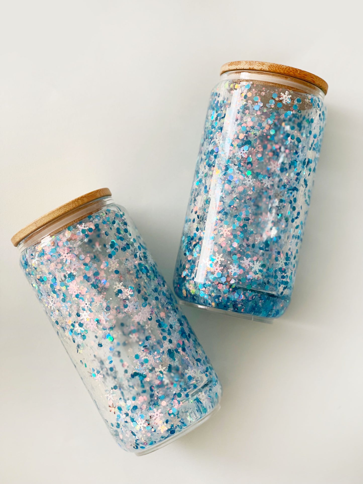 Verre Glitter Flocons