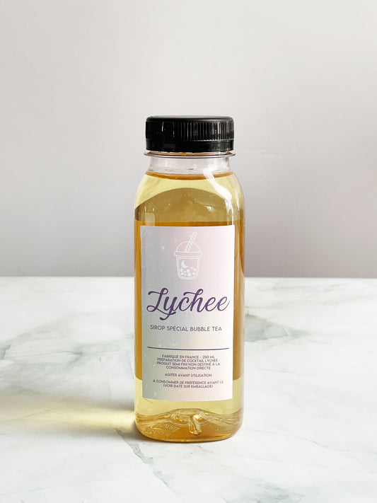 Sirop Lychee spécial Bubble Tea