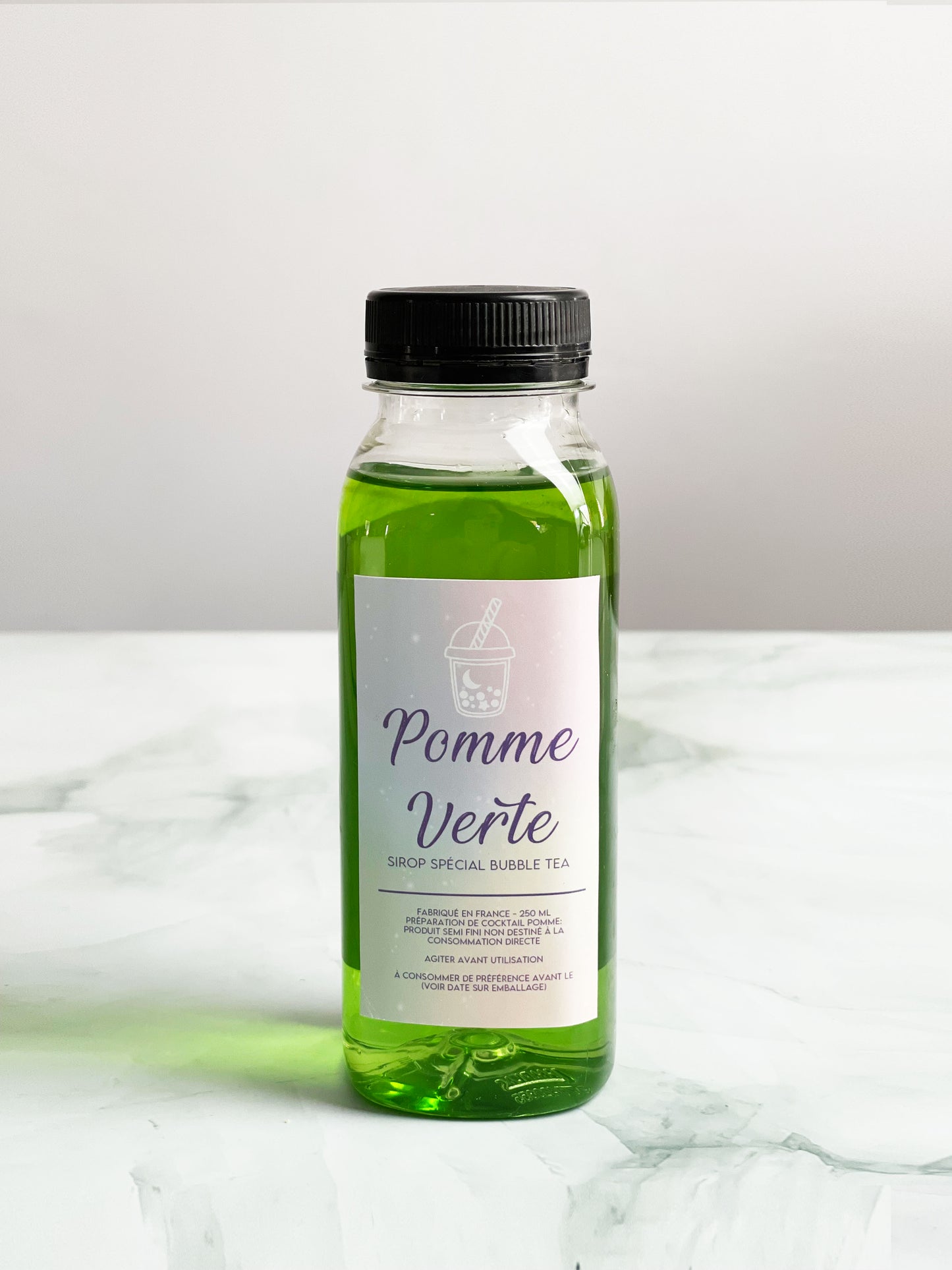 Sirop Pomme Verte spécial Bubble Tea